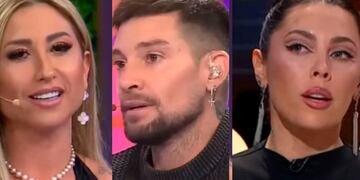 Luli, Daniela Arpanguiz y Luis Mateucci en pantallazos de archivo.