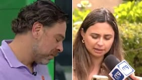 De la sorpresa a la rabia: Neme reacciona a grave mensaje anónimo que recibió en vivo la nieta de María Elcira