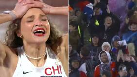 “¡Estruendo en el estadio!”: El histórico momento en que Martina Weil gana la octava medalla de oro para Chile