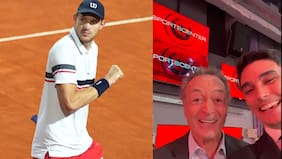 “Perdonen la emoción del momento”: Comentarista de ESPN llora tras histórica victoria de Nico Jarry