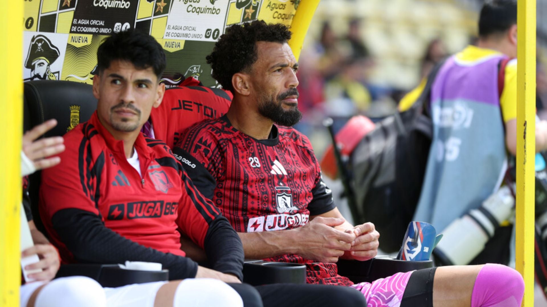 Vozinha fue suplente en la goleada de Coquimbo sobre Colo Colo. Foto: Photosport.