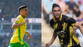 Duelo de chilenos en Inglaterra: Marcelino Núñez marcó golazo y Francisco Sierralta se lesionó