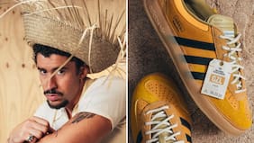 Adidas y Bad Bunny lanzan en Chile una nueva versión de las zapatillas Gazelle en color amarillo