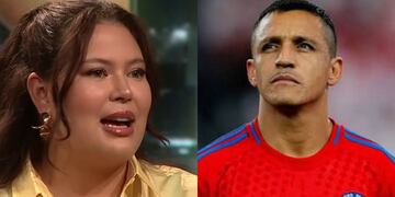 Michelle Carvalho y Alexis Sánchez