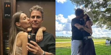 Pampita y Martín Pepa vía Instagram