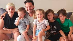 "Decidí reencontrarme con la magia de la vida, con el amor, con la risa de mis hijos, que en la risa de mis hijos está la risa de Blanca también...", expresa Benjamín Vicuña