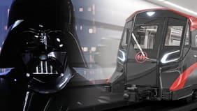 “Tienen un aire a Darth Vader”: Metro de Santiago presentó a los trenes de la línea 7