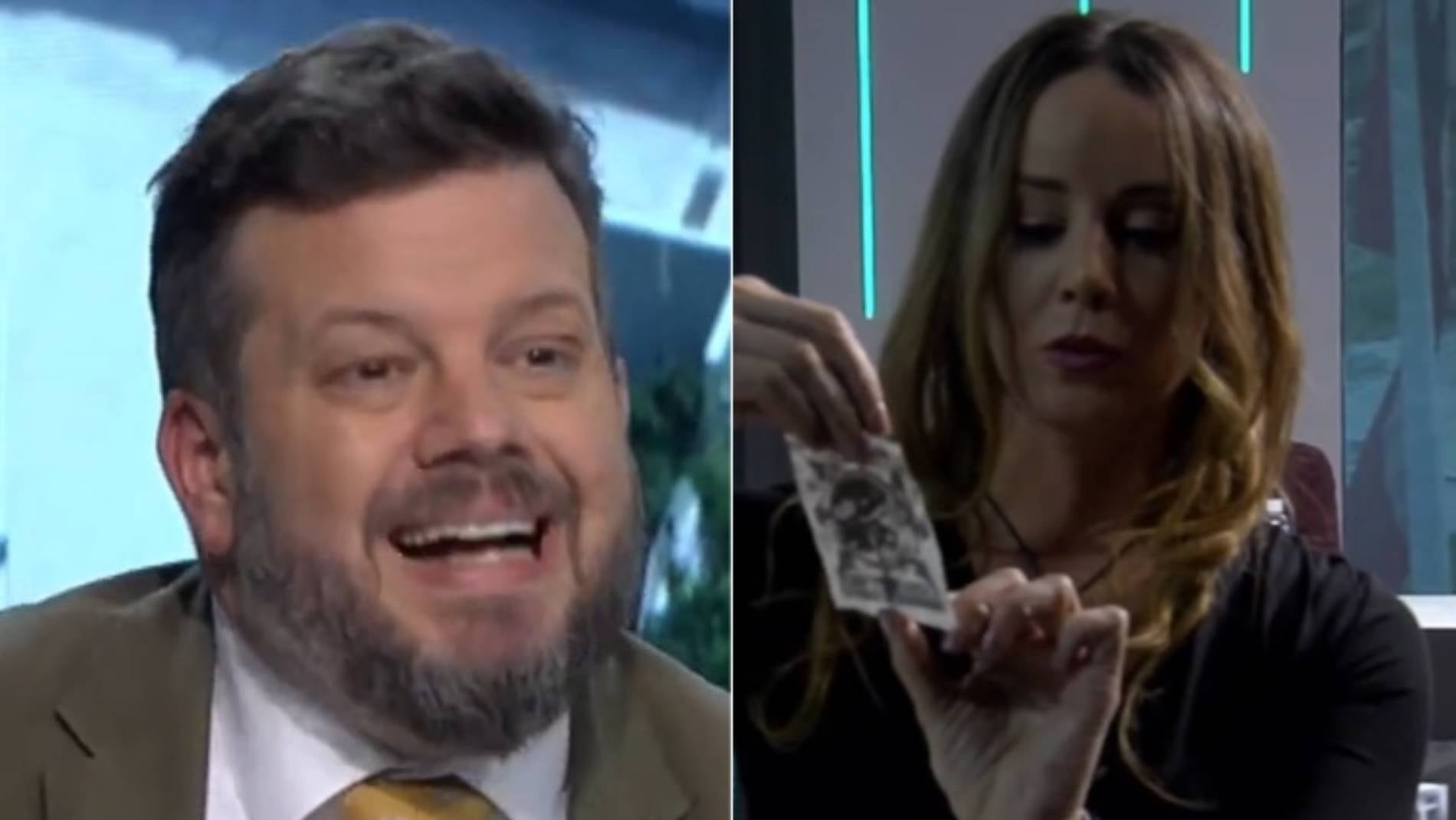 Mara Sedini exhibió panfletos que recogieron en la Alameda tras marcha Confech: esta imagen hizo enfurecer a Kaiser