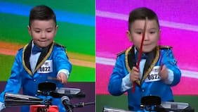 Adorable niño de 5 años arrasó tocando los timbales en Got Talent Chile