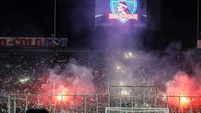 Intento de hurto y peleas por un lienzo: hinchas de Colo Colo protagonizan incidentes en Argentina