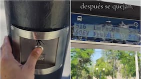 “Hay gente que es como las hu… ¿Cómo tanta maldad?”: mujer denuncia daño en un paradero de micro