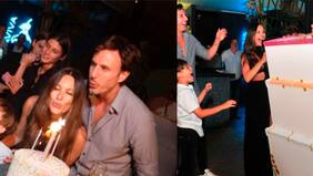 "Esa torta ordinaria no era la del cumpleaños", "era de donde salieron los hijos (del marido de Pampita)", "una cartulina...", comentan en Me Late sobre el festejo de la modelo argentina