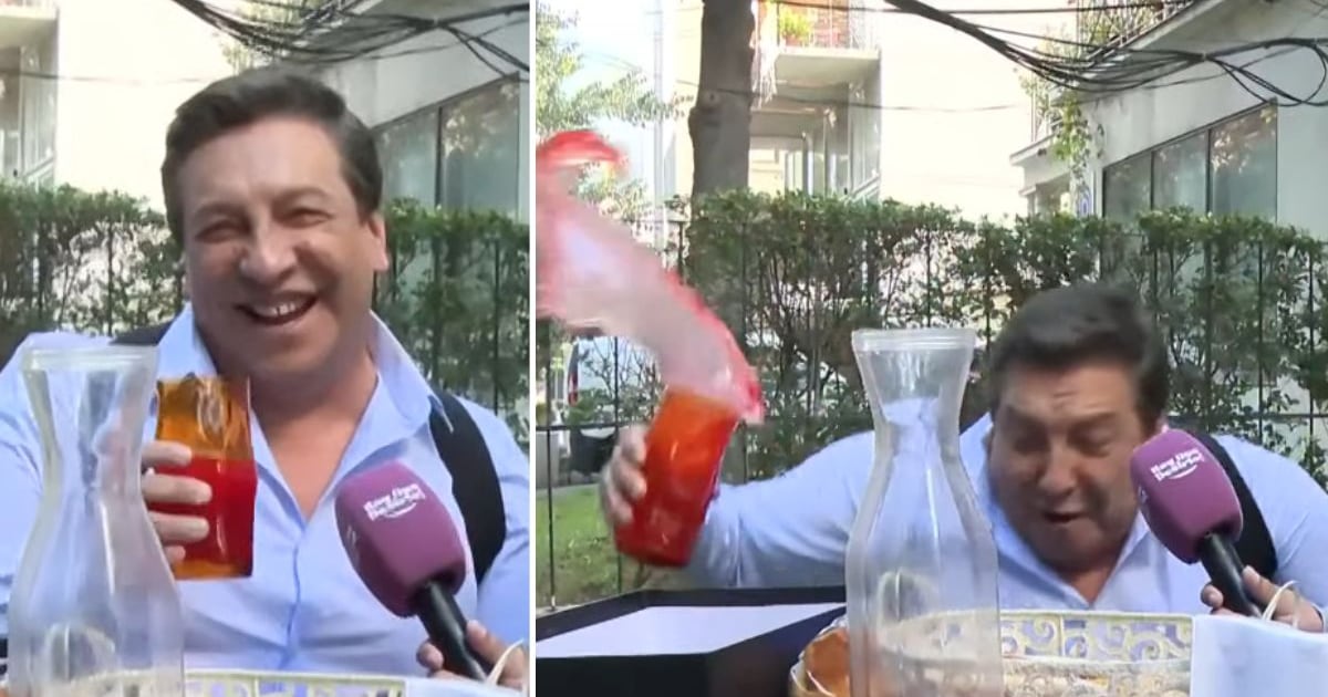 ¡Julio César Rodríguez al suelo! Expolola desata el caos en vivo