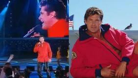 Cuando el “Guardián de la Bahía” cantó en Viña: el antes y después del extraño show de David Hasselhoff