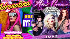 Blondie cierra el año a lo grande con dos fiestas imperdibles: Adrenalina y Hola 2026