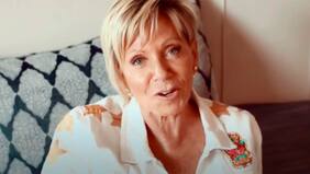 "¡Por tu culpa, porque todo estaba en secreto...!", bromea Raquel Argandoña con amigo que hizo alusión a "soltería" de la animadora