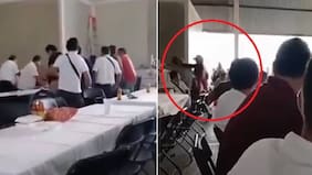 “Riquísima”: trabajador lanzó frase sexual contra esposa de payaso y artista le dio paliza que arruinó evento de fin de año