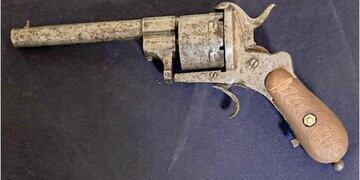 Revólver recuperado PDI