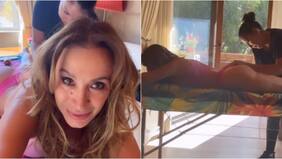 ¡Reveló uno de sus secretitos! Los intensos masajes que tienen estupenda a Alejandra Fosalba