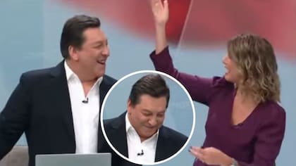 No se aguantó y lo palanqueó en pantalla: la inesperada broma de Maca Pizarro a JC Rodríguez por su futuro laboral