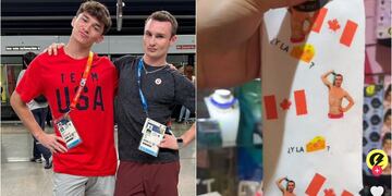 Bryden Hattie y Tyler Downs