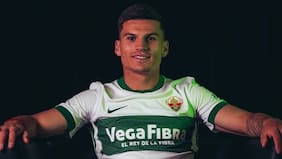 Sumó sus primeros minutos: Lucas Cepeda debutó en el Elche contra el Barcelona