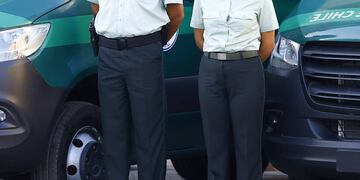 Presidente Boric entrega vehiculos a gendarmeria