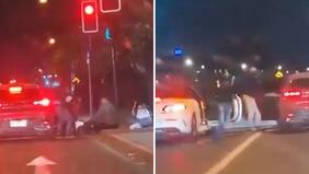 Fuertes imágenes de brutal encerrona: atacaron a familia en el suelo a punta de pistola y destornillador