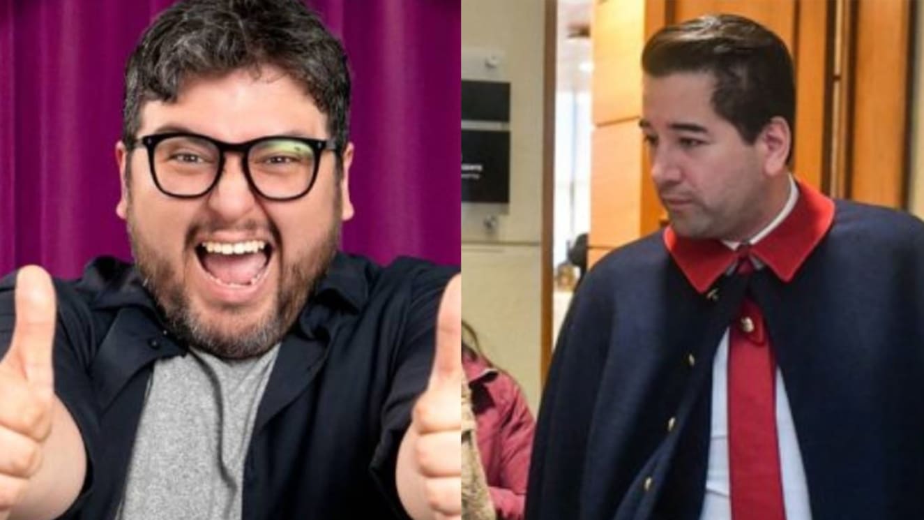 Le hicieron un “pronunciamiento”: la broma de Luis Slimming por golpe a Javier Olivares