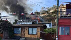 Antonio Vodanovic reporteó incendio en Maitencillo