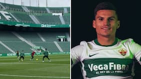 “Sexpeda”: Lucas Cepeda anotó un golazo en el entrenamiento del Elche