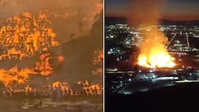 Impactantes imágenes: incendio fuera de control obliga urgente evacuación de un sector de Puente Alto