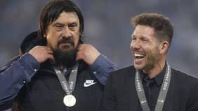 Se separa una histórica dupla: Mono Burgos dejará al Cholo Simeone para dar sus primeros pasos como DT