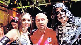 Marcelo Díaz se disfrazó de Jorge Sampaoli al estilo "Kramer"