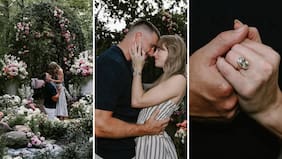 Taylor Swift y Travis Kelce incendiaron Instagram al anunciar su matrimonio