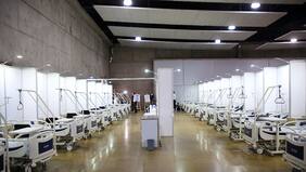 Llegan los primeros pacientes a Espacio Riesco