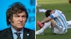 Alérgico a la pala: Javier Milei anunció que habrá feriado en Argentina por salir segundos