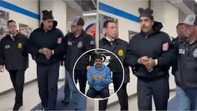 “Happy new year”: liberan nuevos registros de Nicolás Maduro detenido en Nueva York