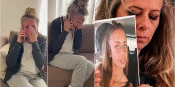 Revelan video del emotivo momento en que mamá de Mia Schem se entera de su liberación