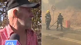 “Se me perdieron y murieron quemadas”: el dramático testimonio de vecino afectado por incendio forestal en Chillán