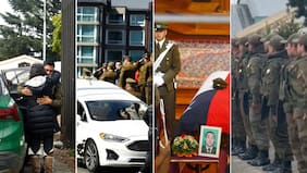 Imágenes conmovedoras: Con profundo pesar Puerto Varas despide al carabinero Javier Figueroa, asesinado por desconocidos