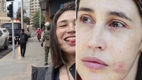 “¡Fuera perkines cobardes!“: María Paz Grandjean lanza furioso mensaje contra Carabineros y comparte desafiante imagen