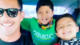 "Me separé. Me quedé viviendo con mis hijos... Partí para allá (Rancagua) por un tema de que no estaba tan solo con ellos como acá en Santiago", cuenta Patricio Laguna