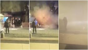 Impactantes imágenes: explosión en local comercial dejó siete bomberos lesionados en Viña del Mar