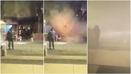 Impactantes imágenes: explosión en local comercial dejó siete bomberos lesionados en Viña del Mar