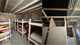 Apenas seis piezas, sin ventilación ni vías de escape: hallan a 25 temporeros viviendo en pésimas condiciones en Ercilla