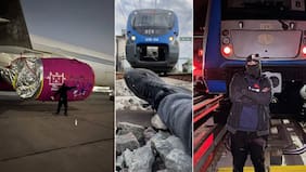 Buscan a grafitero de avión: tiene de casero al Metro, se grabó bajo tren en movimiento y cumplió un sueño “imposible”