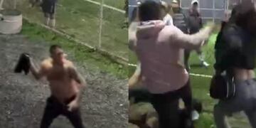 Jornada de fútbol amateur terminó con brutal pelea y tres heridos en Puerto Montt