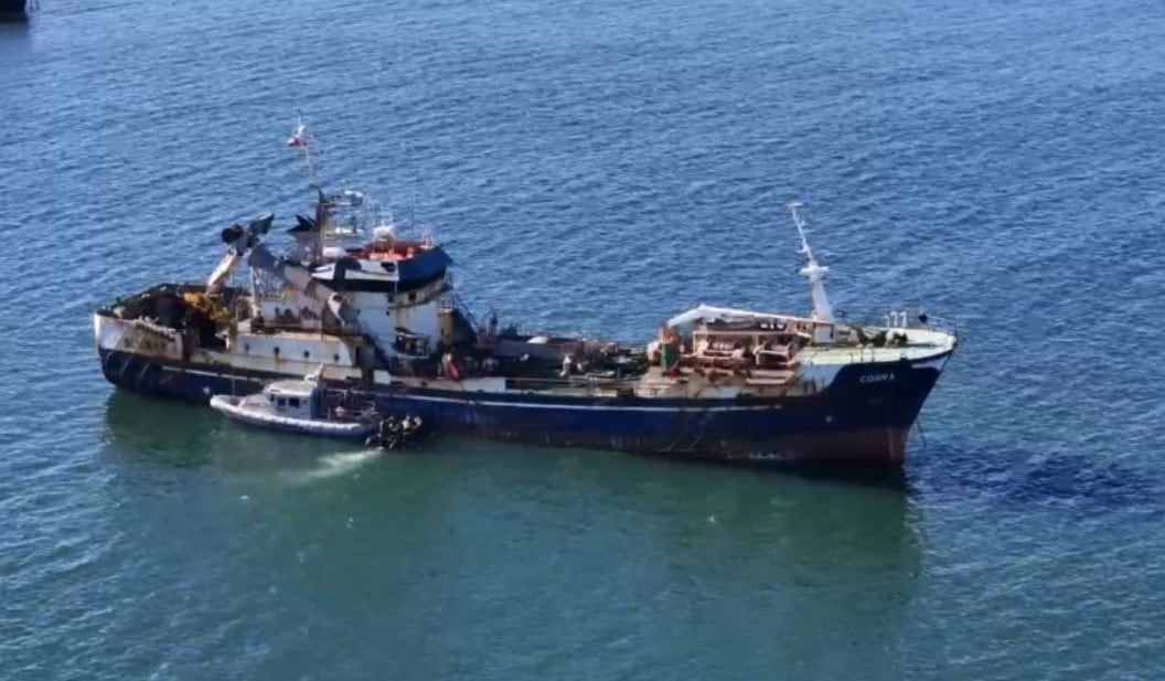 Barco Cobra naufragio Biobío lancha Bruma