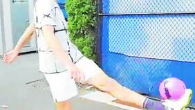 Nico Jarry ganó con lujitos futboleros en el US Open